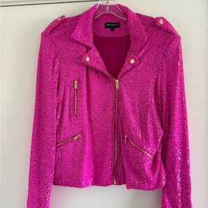 Generation Love Hot Pink Sequin Jacket